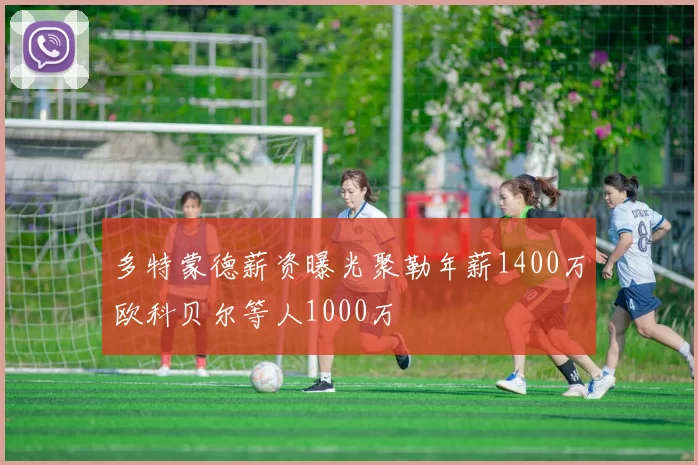 多特蒙德薪资曝光聚勒年薪1400万欧科贝尔等人1000万
